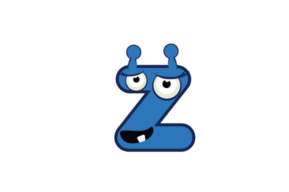Alphabet Kawaii Monster Halloween Z – A Versatile Graphic Design Asset for Creative Campaigns