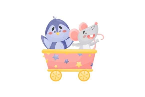 Animals with Train Carriages – A Graphic Design Asset Worth Evaluating