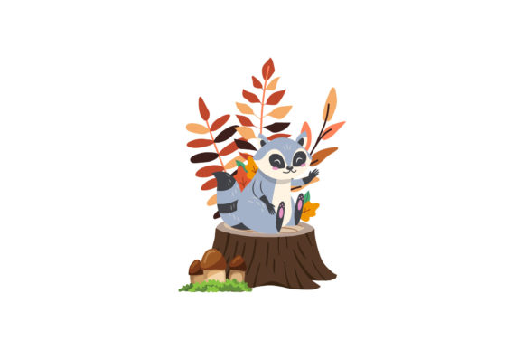 Autumn Forest Animal Collection – A Graphic Design Asset for Seasonal Illustrations