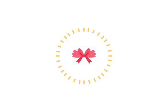 Christmas Decoration Bow Sticker SVG: A Polished Graphic Asset for Content Creators