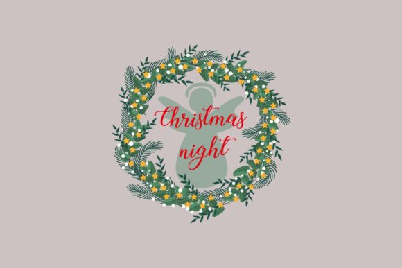 Christmas Wreath Clip Art for Crafts and Graphics