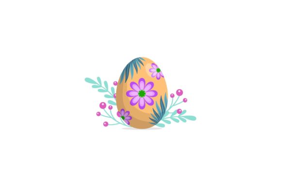 Easter Orange Egg Icon Review for Real Embroidery Projects