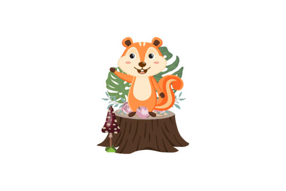 Flat Autumn Animals Collection: A Versatile Graphic Design Asset for Seasonal Content