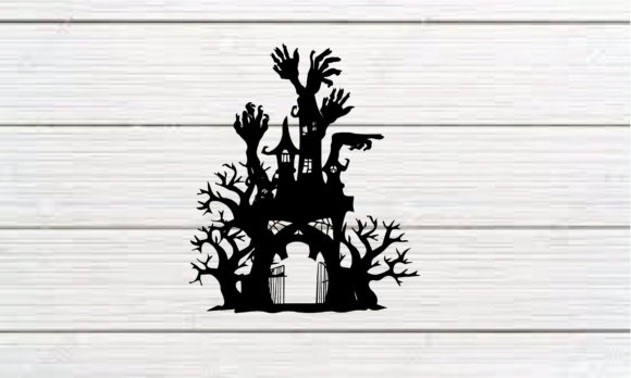 Free Halloween House Sublimation Bundle: A Practical Graphic Design Asset for Crafters