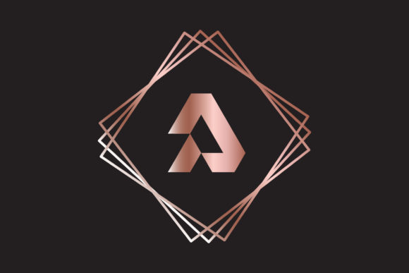 Geometric Monogram Graphics for Modern Branding and Marketing