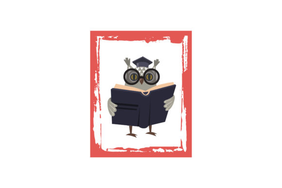 Graduating Happy Owls: A Versatile Graphic Design Asset for Modern Branding