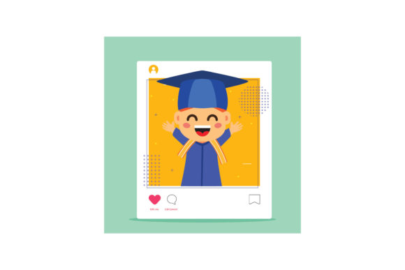 Graduation Ceremony Graphics for Digital Sellers