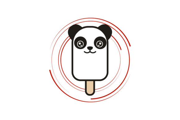 Kawaii Animal Shape Ice Cream Illustrations for Digital Sellers