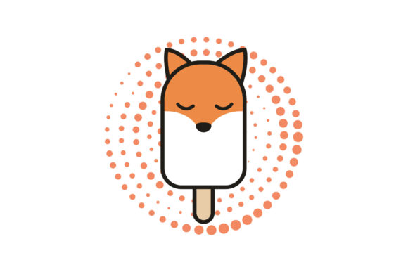 Kawaii Summer Ice Cream: A Playful Graphic Design Asset for Local Business Branding