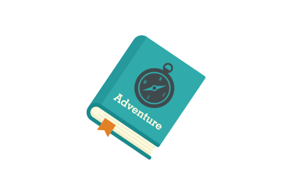 School Icon Book Adventure Camping SVG: A Versatile Graphic Design Asset for Content Creators