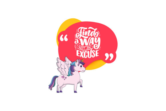 Unicorn Slogan Quotes: A Versatile Graphic Design Asset for Creative Sellers